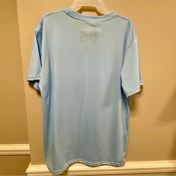 Vibes Japan 🇯🇵 Day Of The Dead 💀 Style Blue T Shirt Sz L NWT - Picture 3 of 4